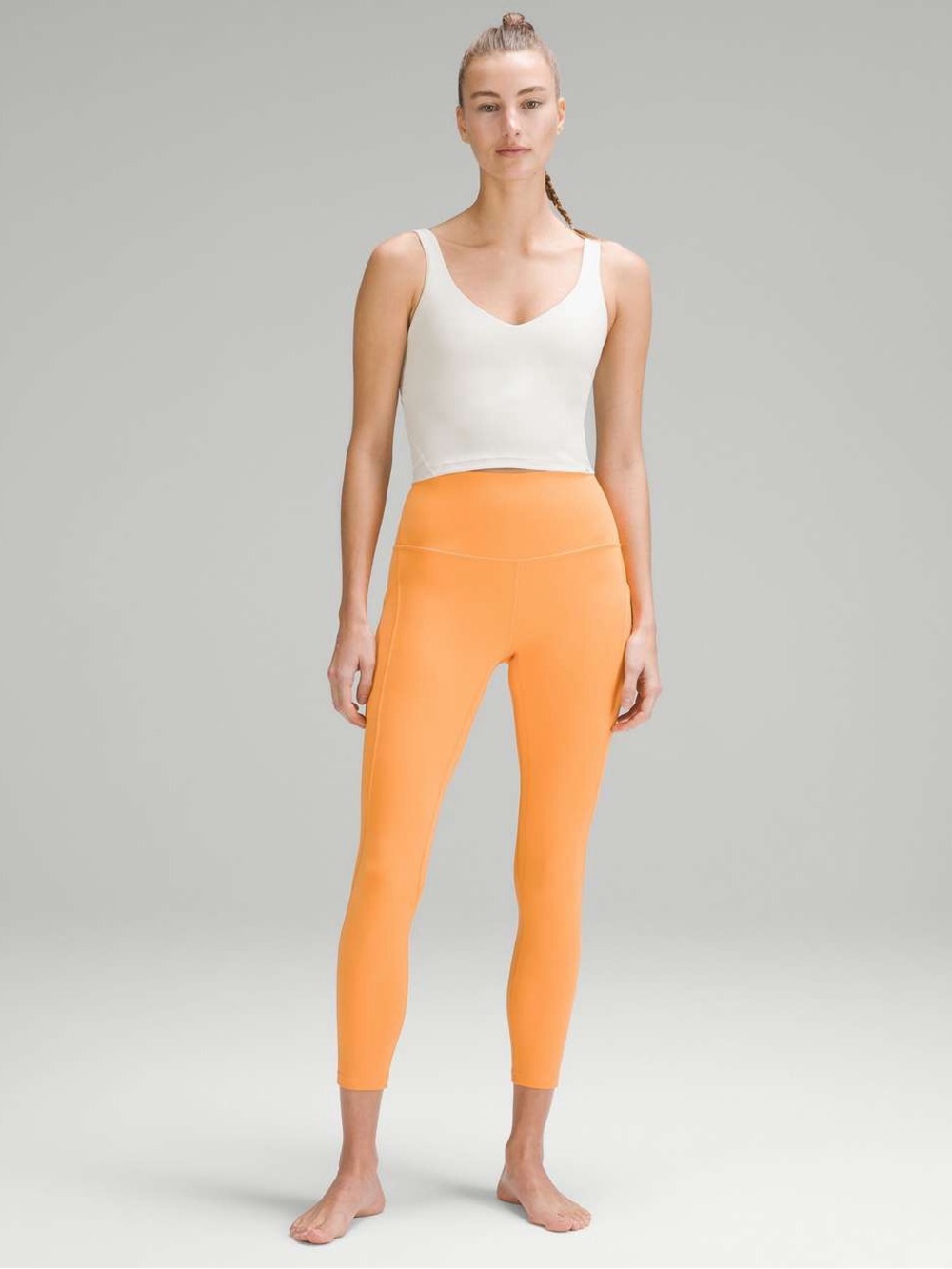 141. Lululemon Align High-Rise Pant with Pockets 25" Mango Dream NWT - Picture 1 of 8